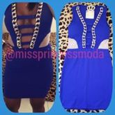 Vestido em Suplex Blue