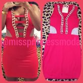 Vestido em Suplex Red